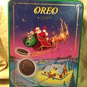 Vintage Nabisco Oreo Cookie Tin Circa 1995